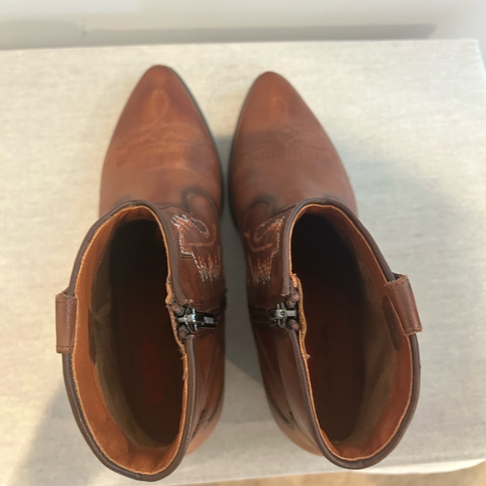 PIKOLINOS Brown Ankle Boots Western Style - Picture 4 of 6